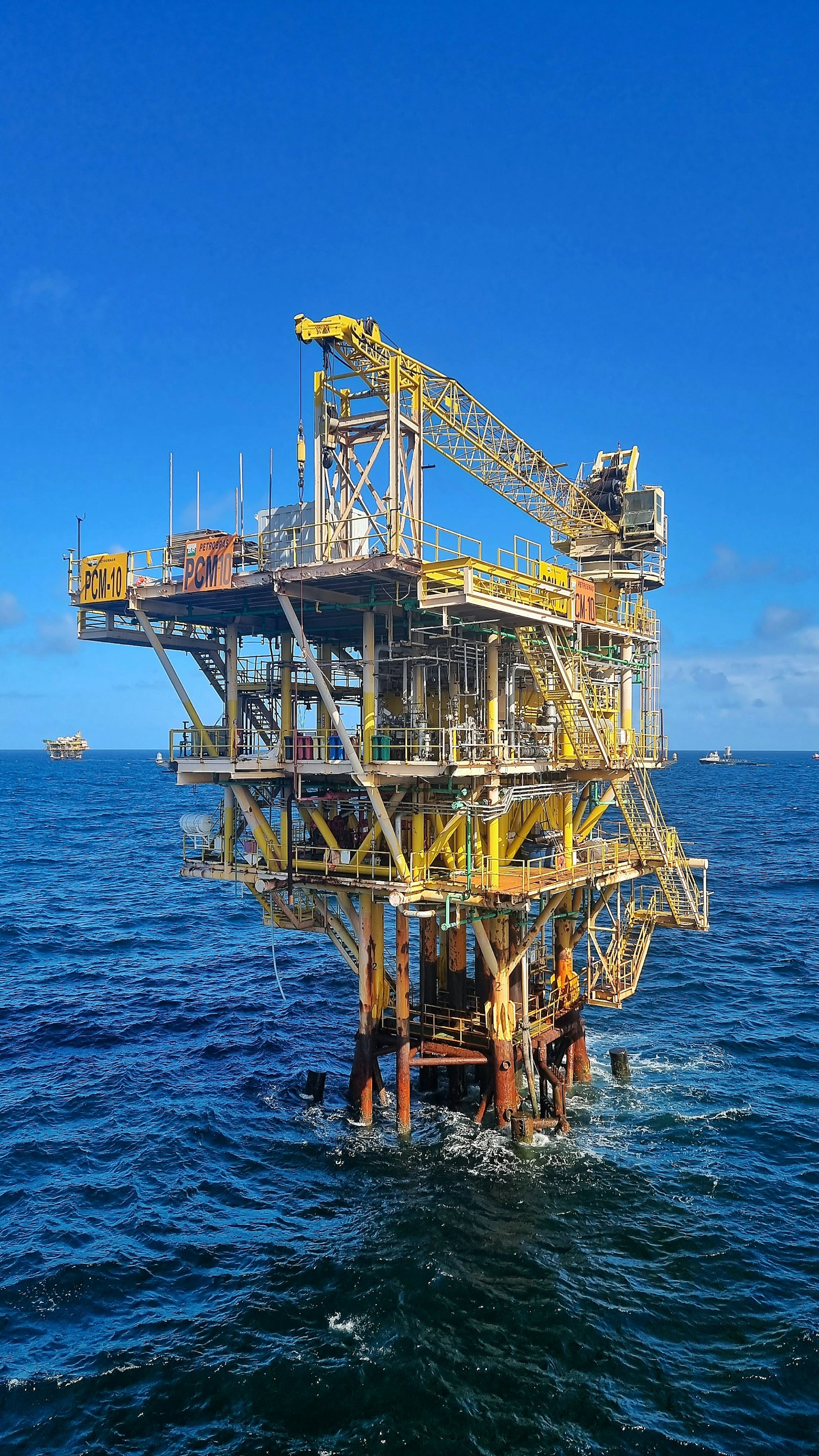 Plataforma de petróleo offshore no Brasil